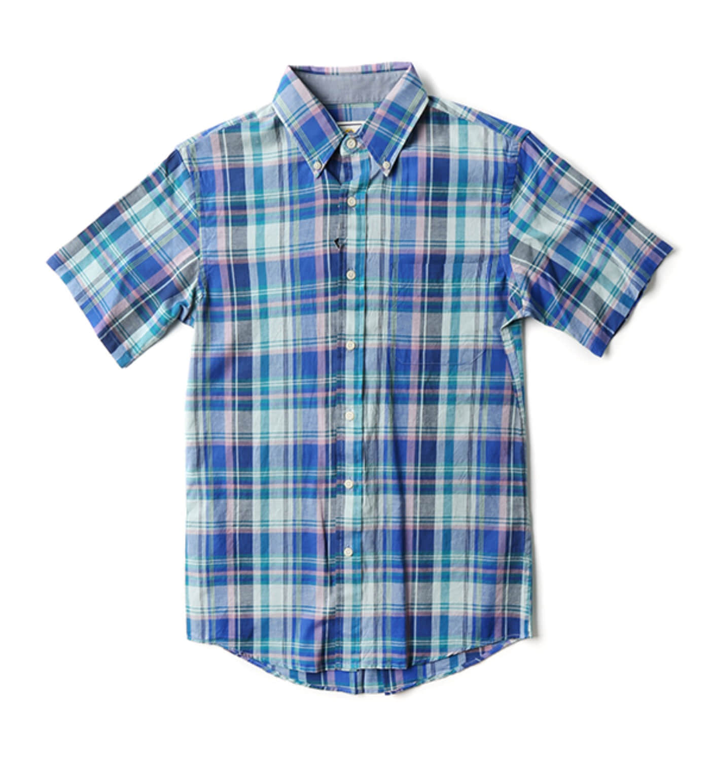 S/S Fitted Seaside BD Shirt SEA BRZ