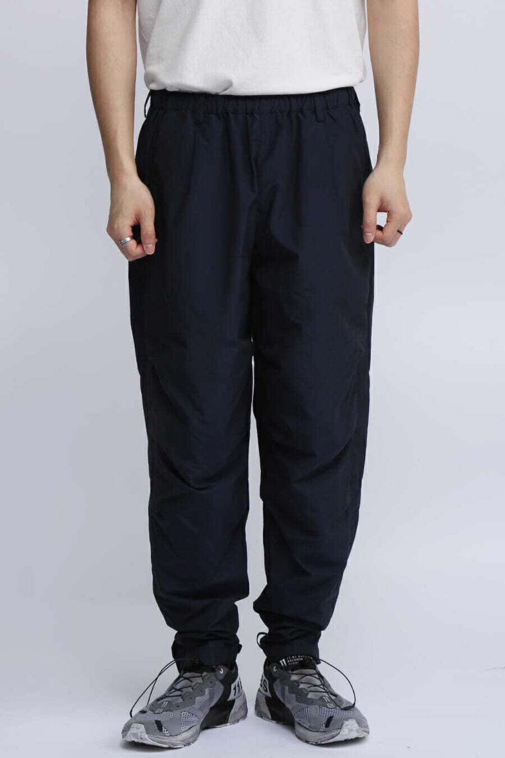 WOVEN LOOSE PANT NAVY