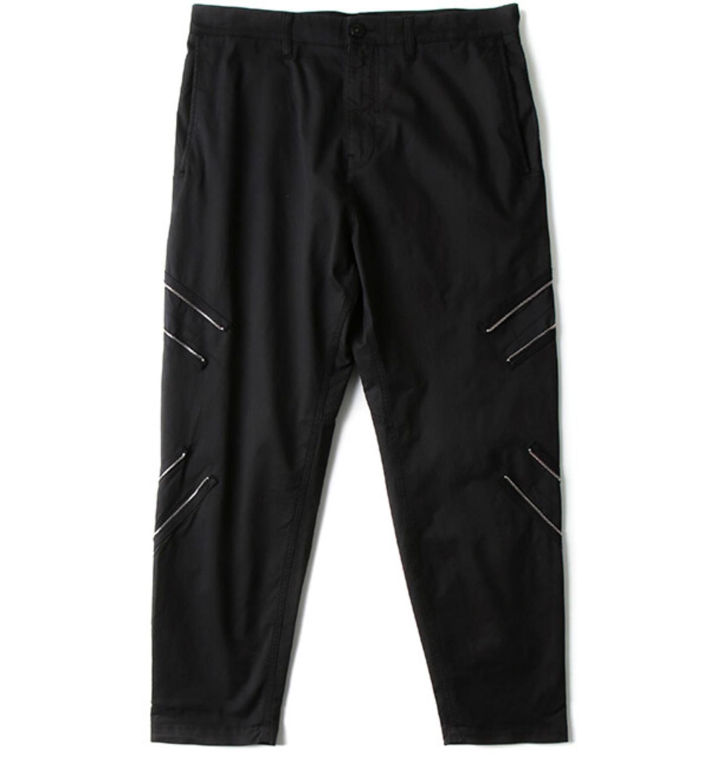 RESHAPE PANTS WITH ZIPPERS BLACK (85P2Z18)