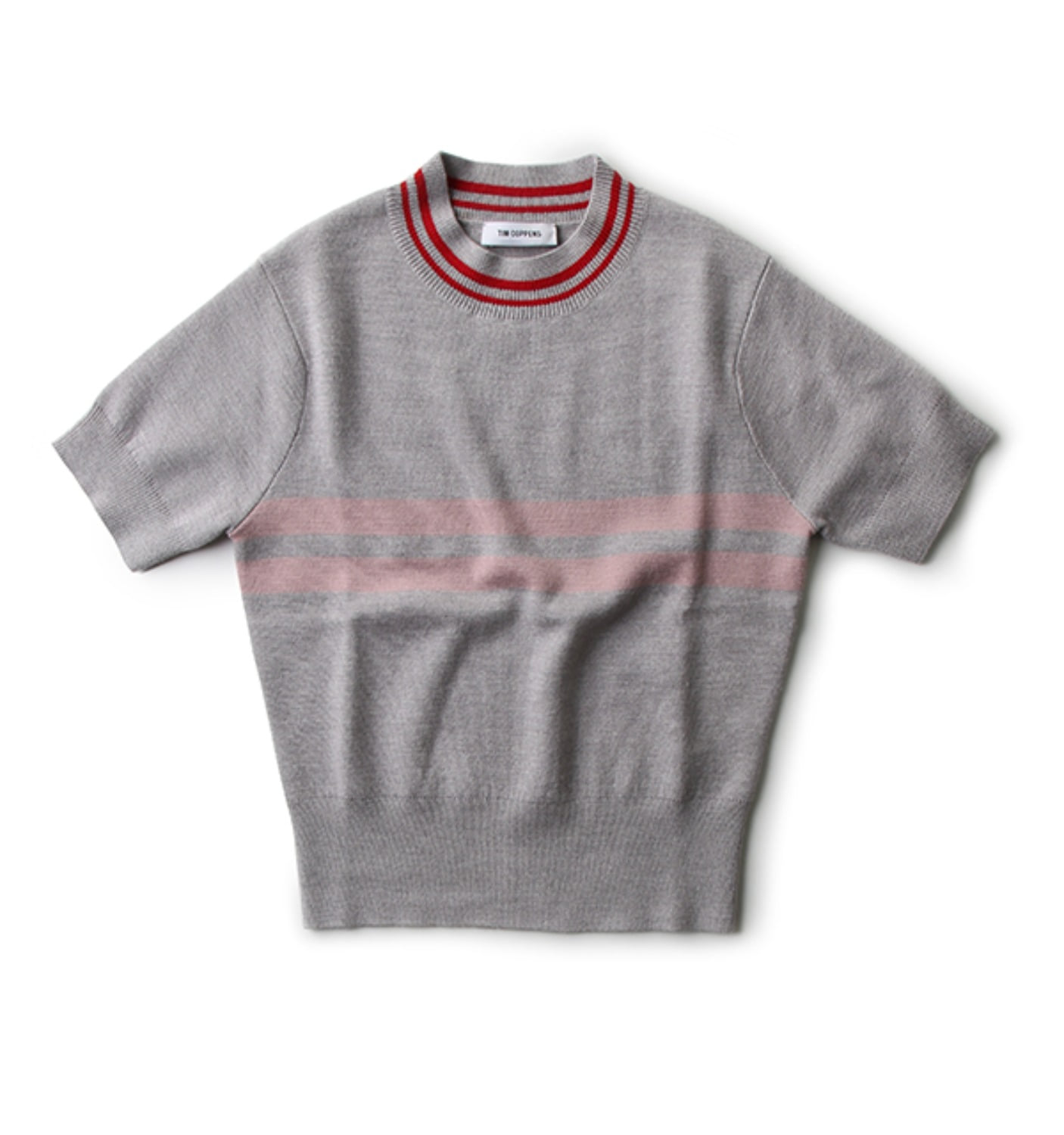 CROPPED MOCK NECK TEE(WSWF16TC03A)