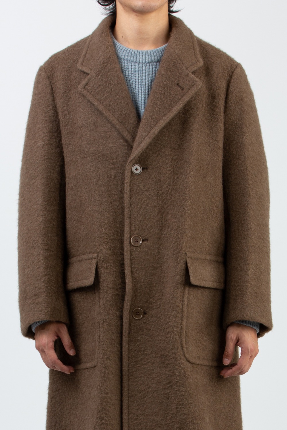 CHESTERFIELD COAT BROWN