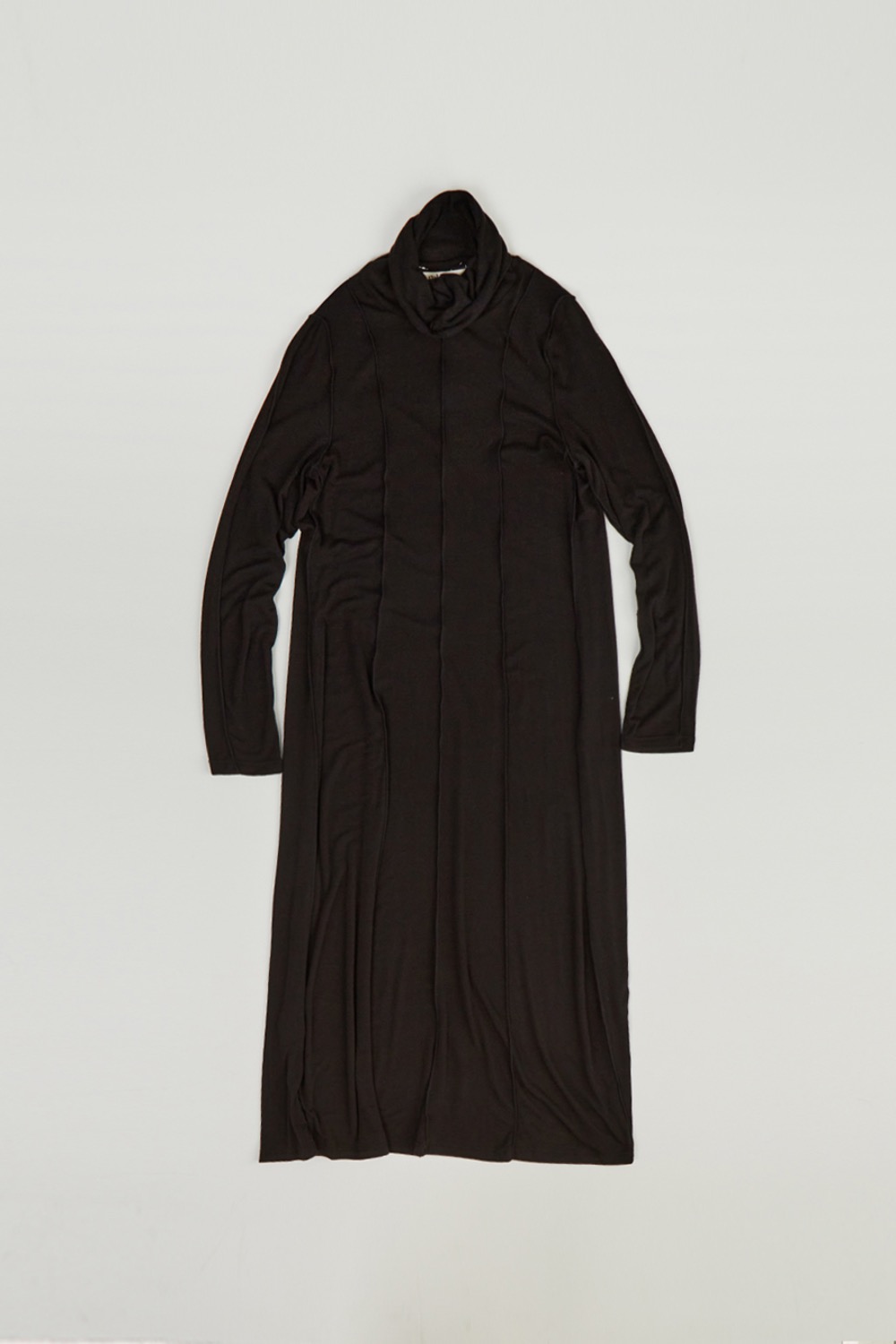PAIX JERSEY LONG DRESS - BLACK