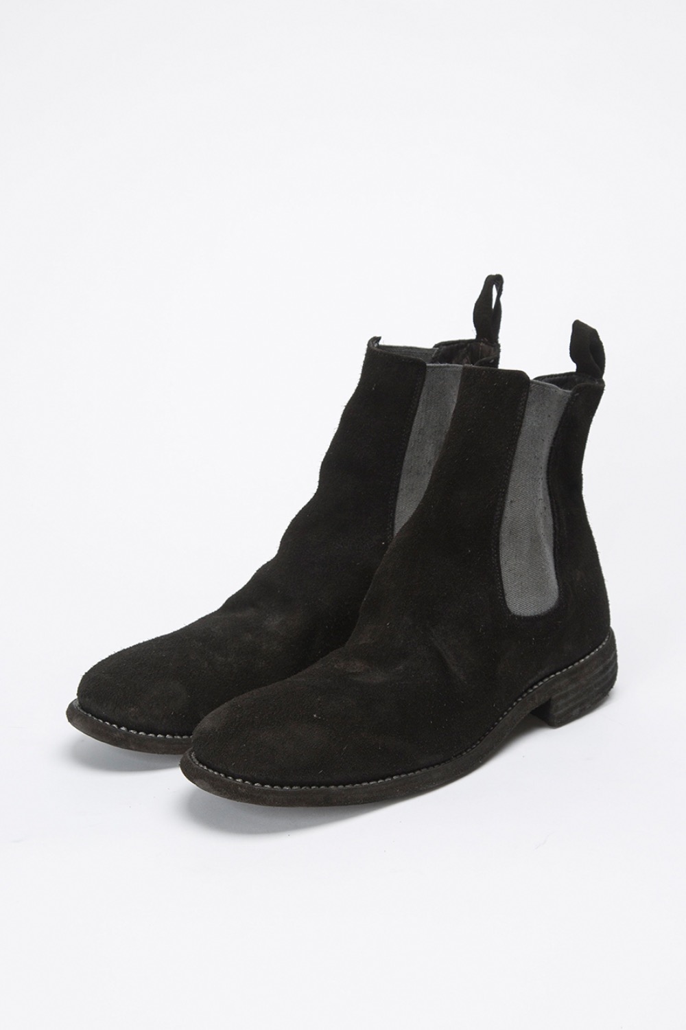 (CO) 96X HORSE REVERSE - CHELSEA BOOTS SOLE LEATHER BLKT