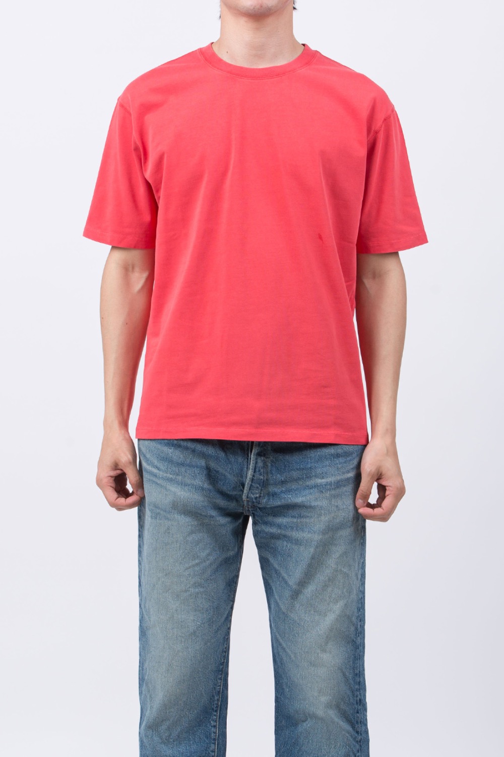 (24SS) WASHED SS HIKING TEE RED